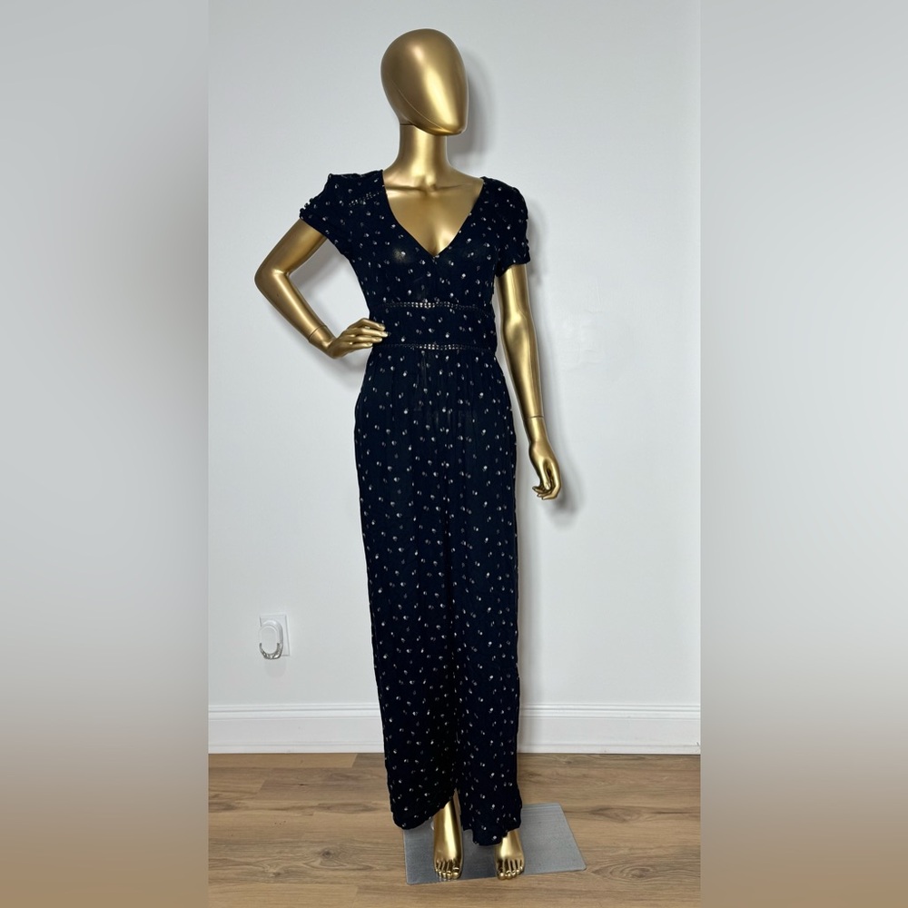 American Eagle Outfitters Navy Jumpsuit with pockets Small